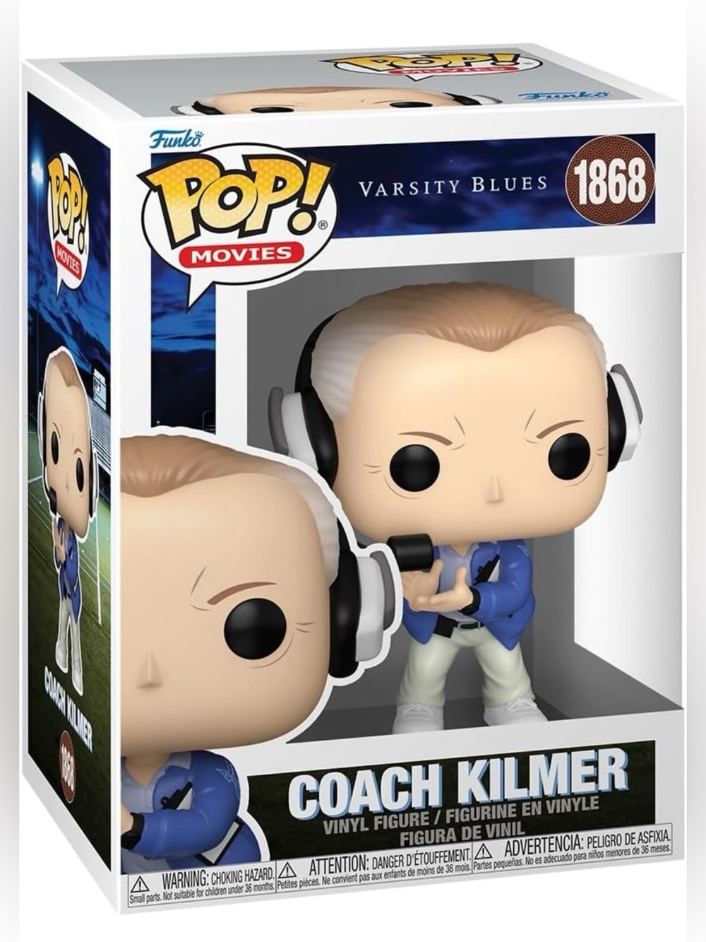 Funko Pop Movies #1868 Varsity Blues Coach Kilmer Brand New